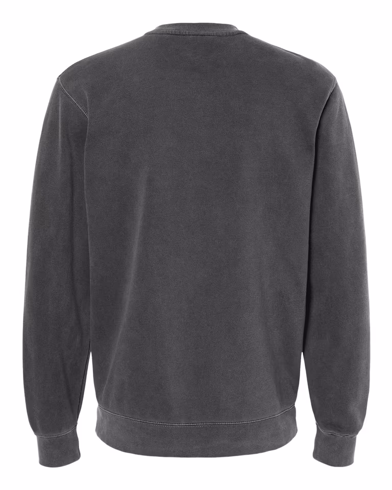 Heavyweight Pigment-Dyed Sweatshirt in Pigment Black — back